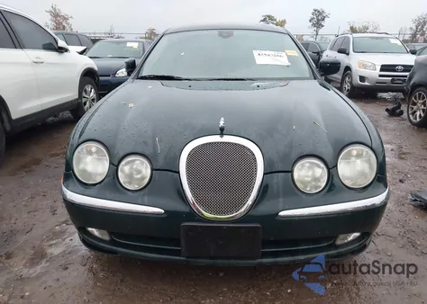 2000 Jaguar S-Type 4.0L V8 из США, поврежденный, VIN SAJDA01D4YGL53782